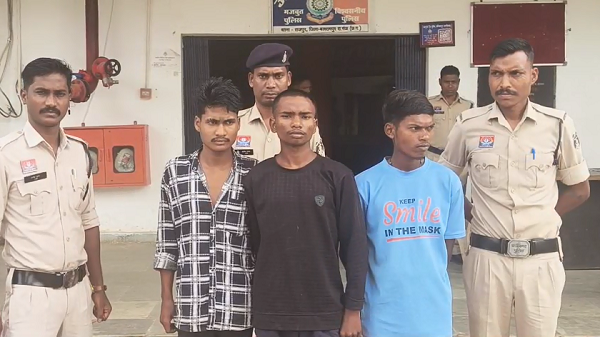 CRIME NEWS : 14 साल की नाबालिग के साथ अनाचार, 3 युवकों ने घटना को दिया अंजाम, तीनो आरोपी चढ़े पुलिस के हत्थे