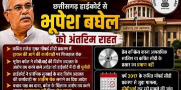 Bhupesh Baghel High Court Relief : मॉर्फ्ड सीडी मामले में आरोप तय करने नहीं मिला प्रथमदृष्टया