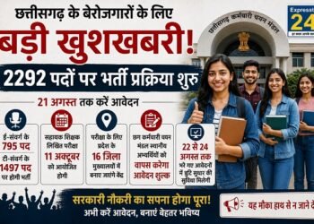Govt Job : 2292 पदों पर भर्ती का ऐलान, युवाओं के लिए सुनहरा मौका; 21 अगस्त तक करें आवेदन